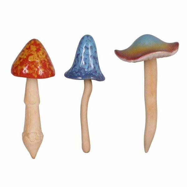 Meadowcreek Assorted Ceramic 7.4 in. H Yard Stake ZAC84G24515